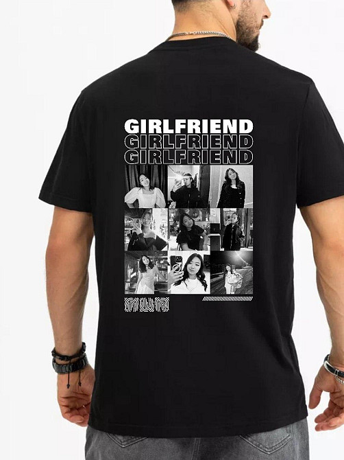 Футболка WIFEY, ONLY YOU, MY GIRLFRIEND с личными фото и текстом | Персонализированный дизайн Черновцы - изображение 10