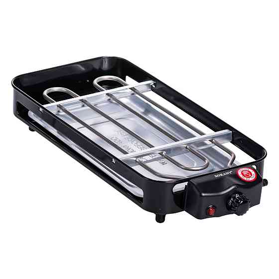 Sokany Електричний гриль настільний чорний 1500 Вт Sokany SK-6112 Киев