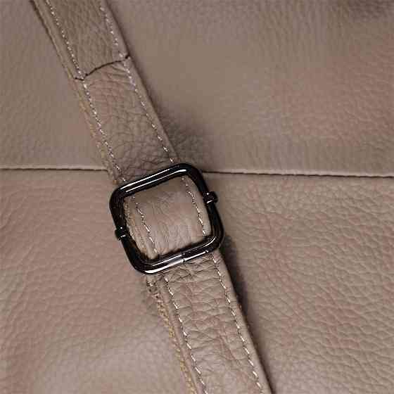 Сумка жіноча з ручками з натуральної шкіри Сірий (Vintage) Київ