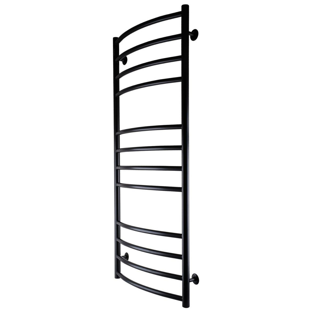 Рушникосушарка UNIO LDE W 1200-500-12 BLK Драбинка Дуга Еліт вода чорна (000021553) Київ - фото 2