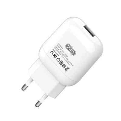 Зарядное устройство XO L37 2.1A/1USB + cable Lightning White (L37i-WH) Винница