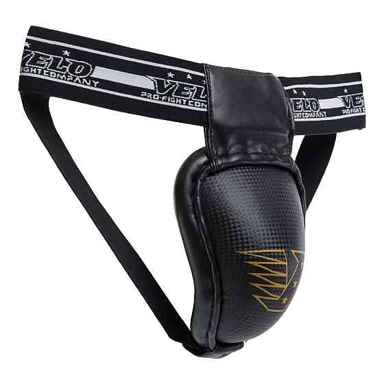 Защита паха (ракушка) для тайского бокса VELO VL-8499 размер S-XL черный Защита для боевых искусств Киев
