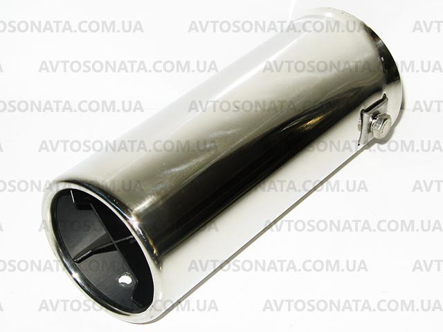 Насадка на глушитель 0070 d-62мм нержавейка Винница - изображение 2
