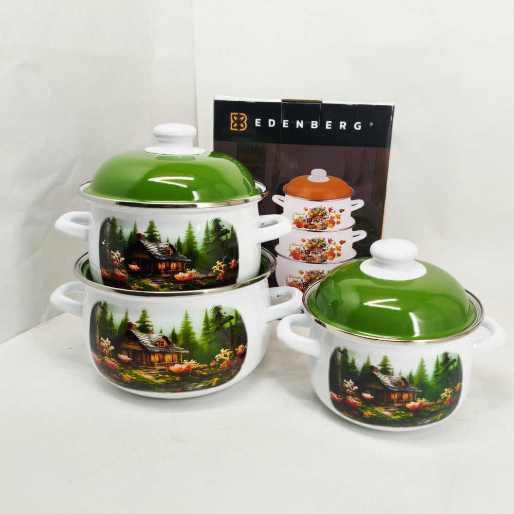 Набор качественных каструль, Кастрюли с крышками, Фирменные наборы кастрюль, Набор кастрюль для плит CQ-52 Львов - изображение 6