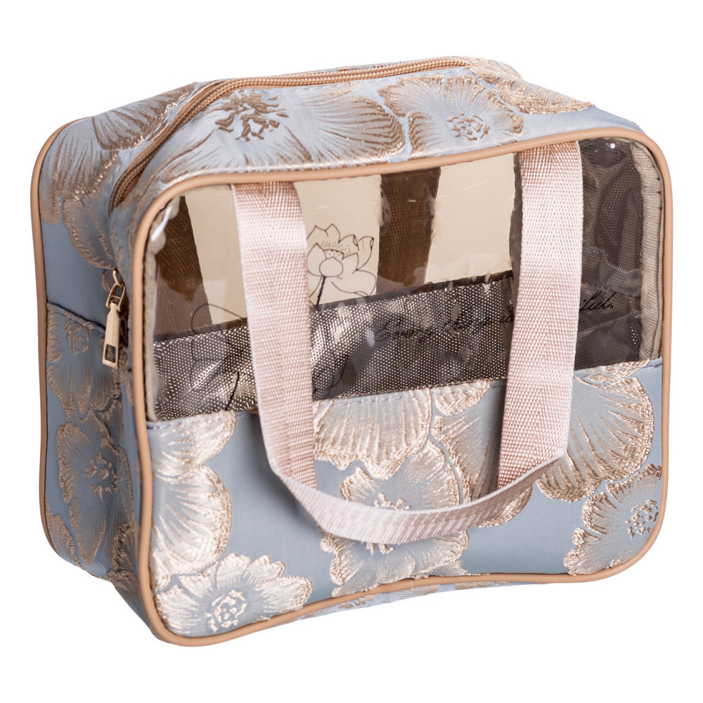 Косметички для дому та подорожей, 2 шт, голубі Київ - фото 10