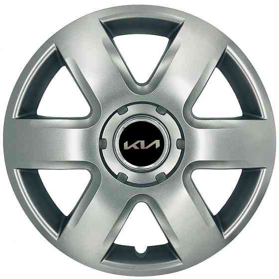 Автомобільні модельні ковпаки R15 Kia NEW 337 4шт, SJS, сріблясті Київ