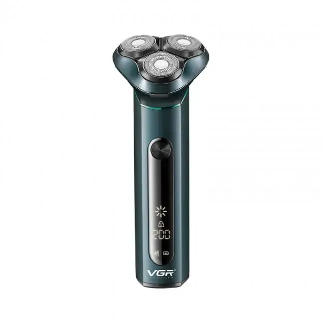 Аккумуляторная электробритва VGR V-310 для влажного и сухого бритья с тремя головками IPX7 Коломыя - изображение 1