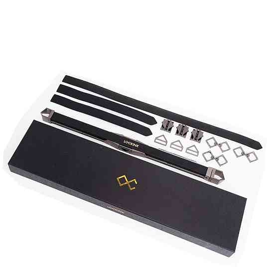 Фіксатор-розпірка LOCKINK Adjustable Spreader Bar Set — Black Sex Aura Київ