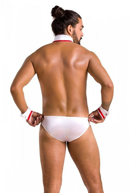 Комплект мужской игровой 037 SET GREGORY white S/M -Passion Sex Aura Киев - изображение 2