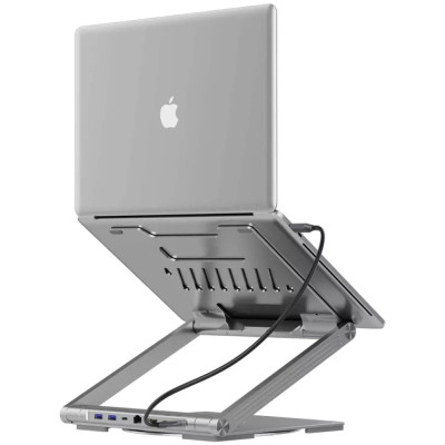 Подставка для ноутбука Canyon Laptop Stand with Detachable Hub OnStand 2 (6-in-1 Hub) (CNS-SDS2) Винница - изображение 7
