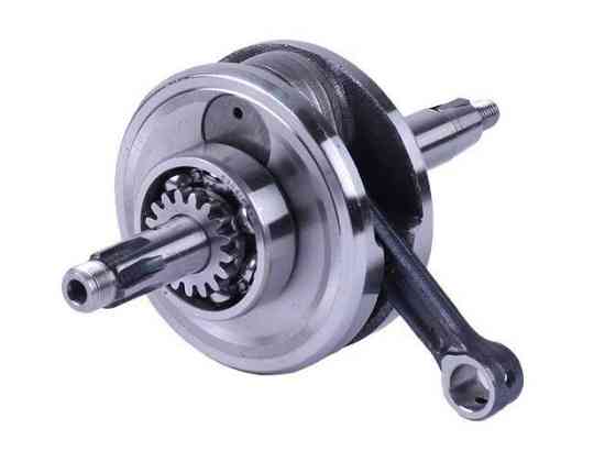 Колінвал у зборі на двигун Альфа125СС, мотоцикл Мукачево