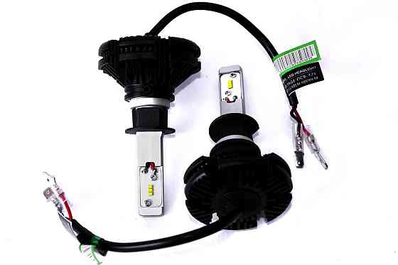 Комплект світлодіодних ламп AllLight X3 H1 50W 6000K 6000lm з радіатором та світлофільтрами (3000K/8000K) 12-24V Харків