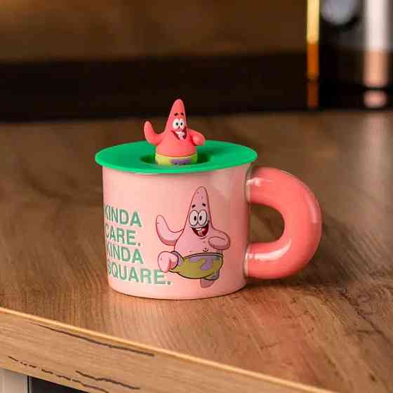 Чашка порцелянова з кришкою "Патрік Стар" 400 мл Patrick Star HP7216P Київ