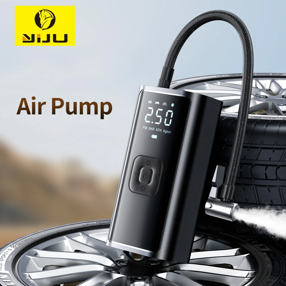 Насос аккумуляторный цифровой DS-575 (DS-779) 78W Type-C с чехлом, фонариком и переходниками Винница - изображение 4