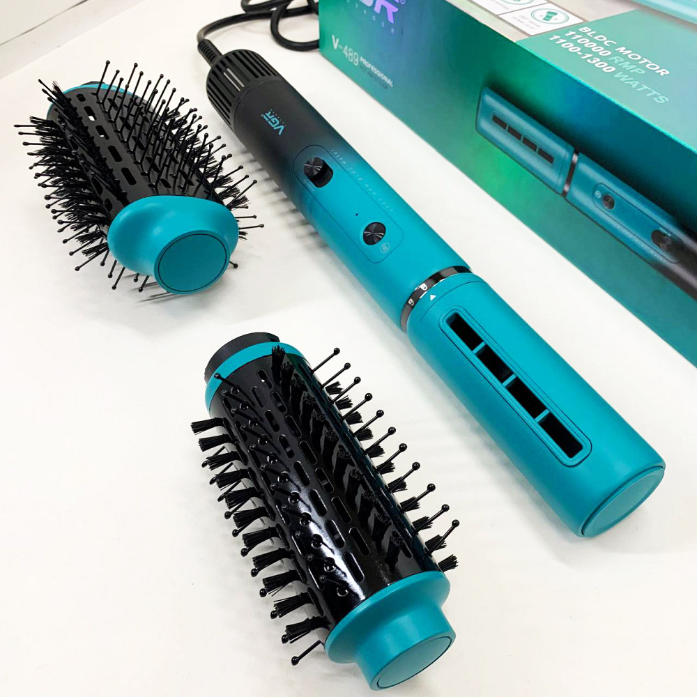 Фен-щітка для щоденного використання, Фен для волосся з холодним обдуванням, Фен професійна щітка NL-19 Івано-Франківськ - фото 8