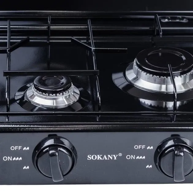 Газовая плита SK-07003 настольная одноконфорочная 5,4 кВт с регулировкой пламени компактная Одесса - изображение 4