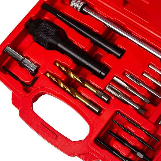 Набір для виймання свічок розжарювання та відновлення різьблення 16 елементів Mar-Pol (M55885) Нововолинськ