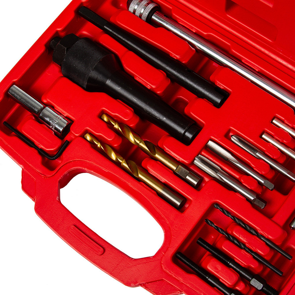 Набір для виймання свічок розжарювання та відновлення різьблення 16 елементів Mar-Pol (M55885) Нововолинськ - фото 4