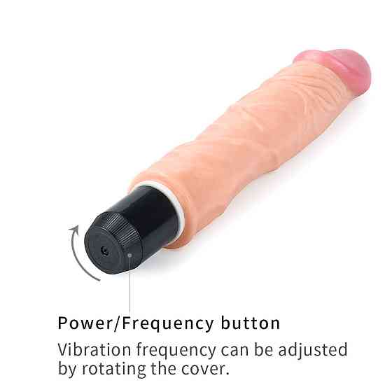 Реалістичний вібратор - Xtreme Flexi Vibrator 9.8" Sex Aura Київ