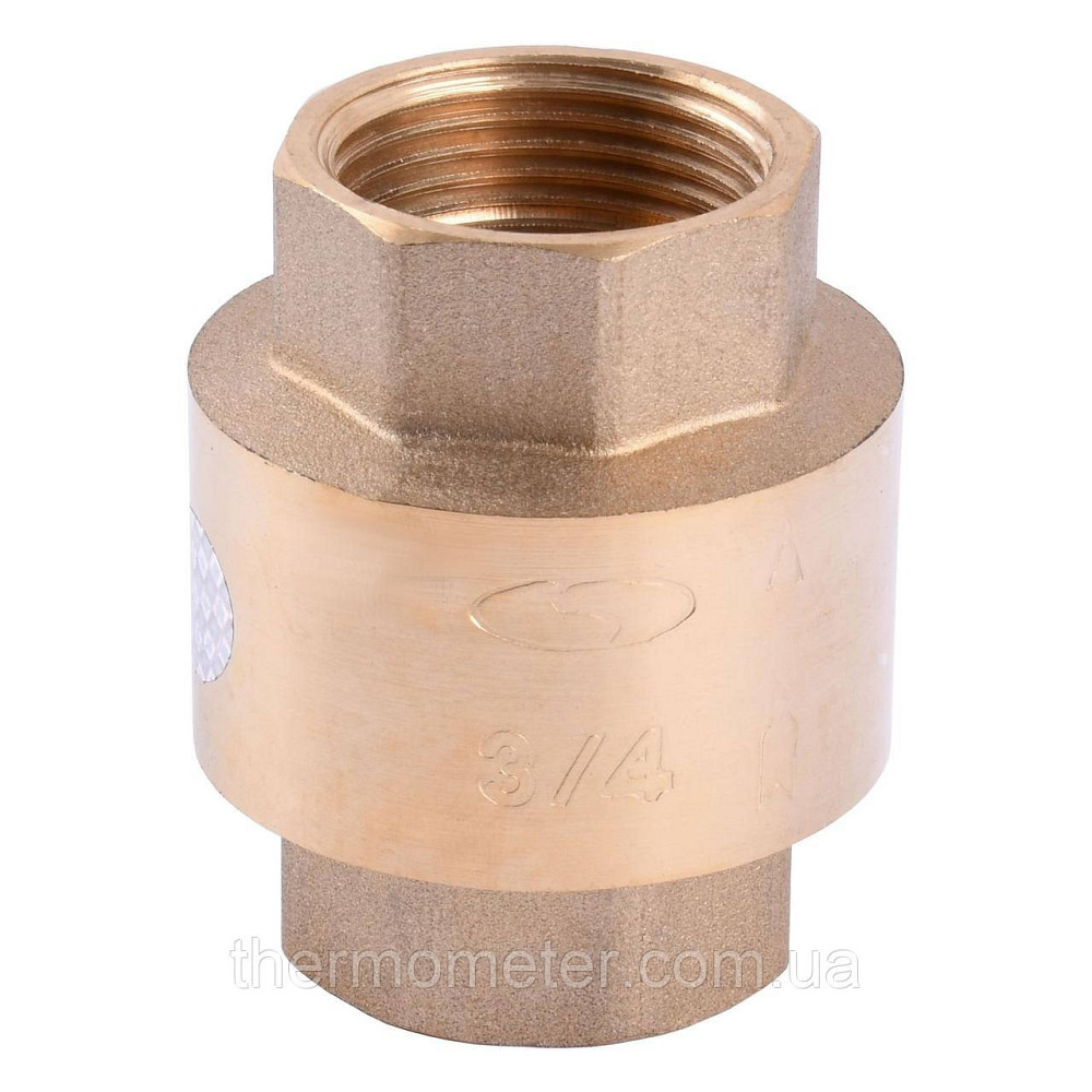 Клапан обратного хода воды SOLOMON 3/4″ C6022 лат. шток Киев - изображение 1