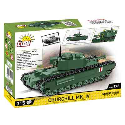 Конструктор Cobi Вторая Мировая Война Танк Mk IV Черчилль (A22), 315 деталей (COBI-2717) Винница