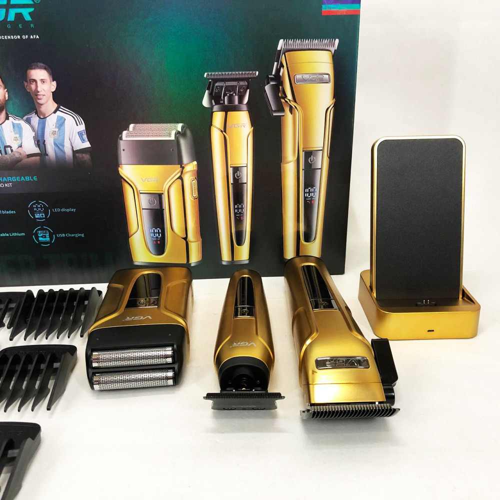 Тример для скронь VGR V-694, Машинка для стрижки волосся і потилиці Машинка стрижки окантовки PA-57 Івано-Франківськ - фото 1