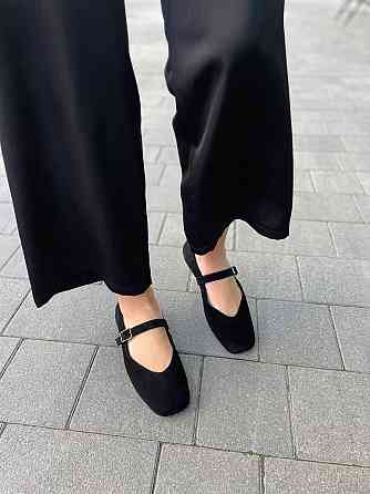 VIFEST Балетки жіночі VIFEST 136 чорні (весна-осінь, замша натуральна) (5909) 40 Коломия