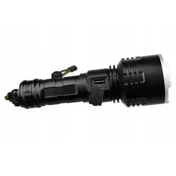 Фонарь X-Balog BL-531-P90 1х26650 8800mah USB/microUSB/ 3хААА R3 функция Power Bank Коломия - фото 5