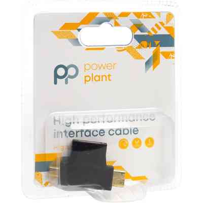 Перехідник HDMI (F) to mini HDMI (M) / micro HDMI (M) PowerPlant (CA912056) Вінниця