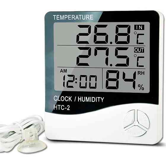 Цифровий термометр на батарейках ART 2786 SBR Київ