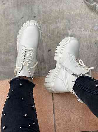 Без бренда Черевики жіночі M.KRAFT 21-153 бежеві (зима, шкіра натуральна) (4837) 38 Коломыя