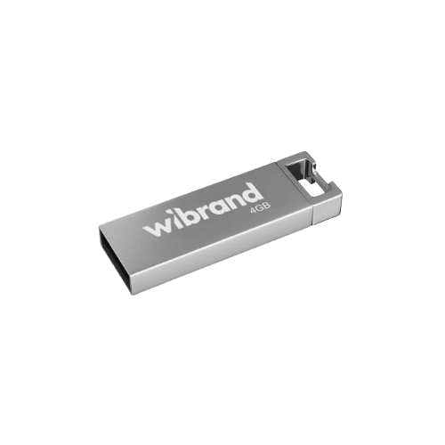 Флешка 4Гб USB 2.0 срібло Chameleon Wibrand Житомир - фото 2