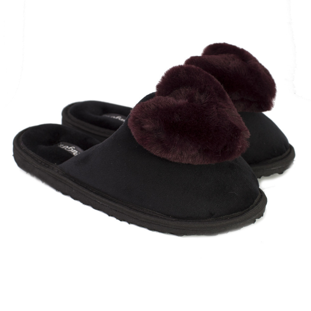 Тапочки жіночі велюр закриті з серцем "Розове серце" (36,37,38,39,40,41) Одеса - фото 8