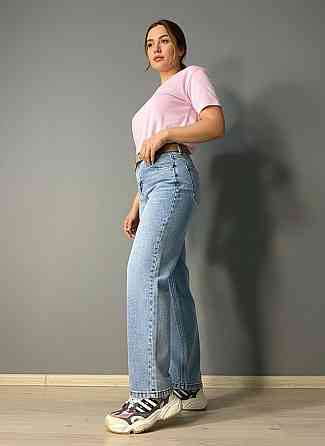 Джинсы женские Dragon 8332 skater baggy jeans с ремнем бананы голубые, голубой, 29, 29, 84 см, 113 см Киев