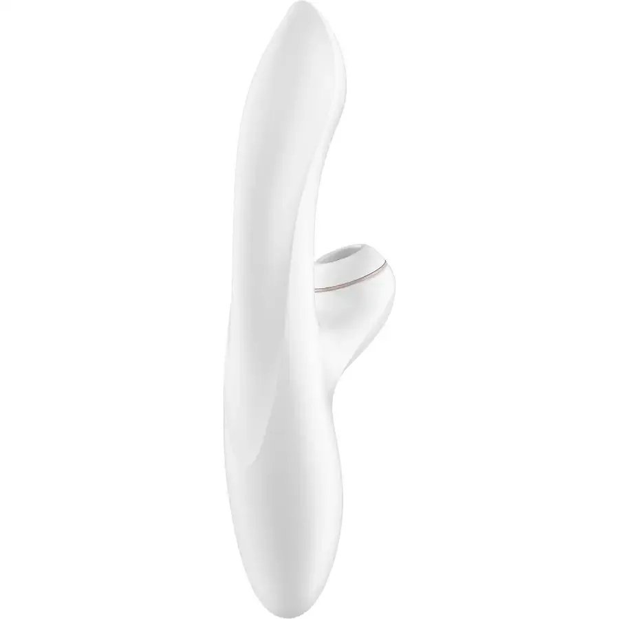Вакуумний вібратор-кролик Satisfyer Pro Plus G-Spot Rabbit, перший кролик із вакуумом та вібрацією Львів - фото 4