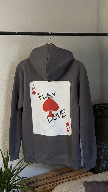 Худи с принтом «Play Love / Ace of Spades» Черновцы - изображение 3