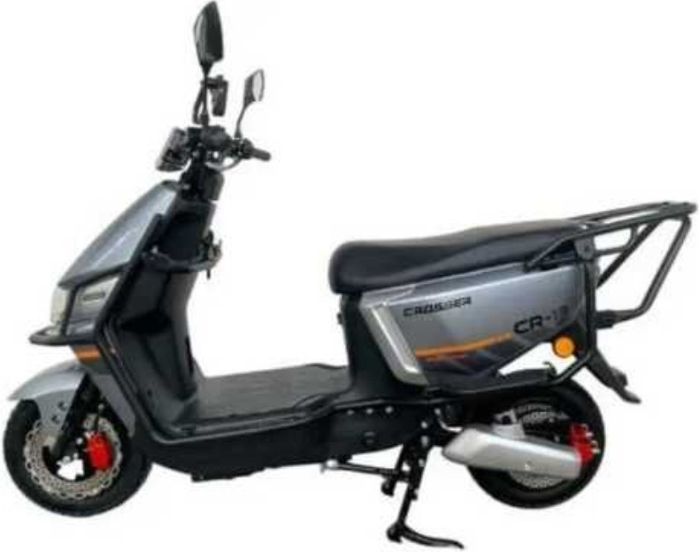 Електроскутер Crosser CR-13 (2000W 72V 24Ah) Графенові акб - Сірий. Харків - фото 1