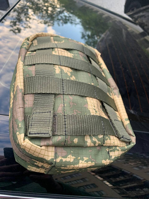 Аптечка тактична піксель, підсумок під аптечку ВСУ військова аптечка сумка для медикаментів Днепр - изображение 6