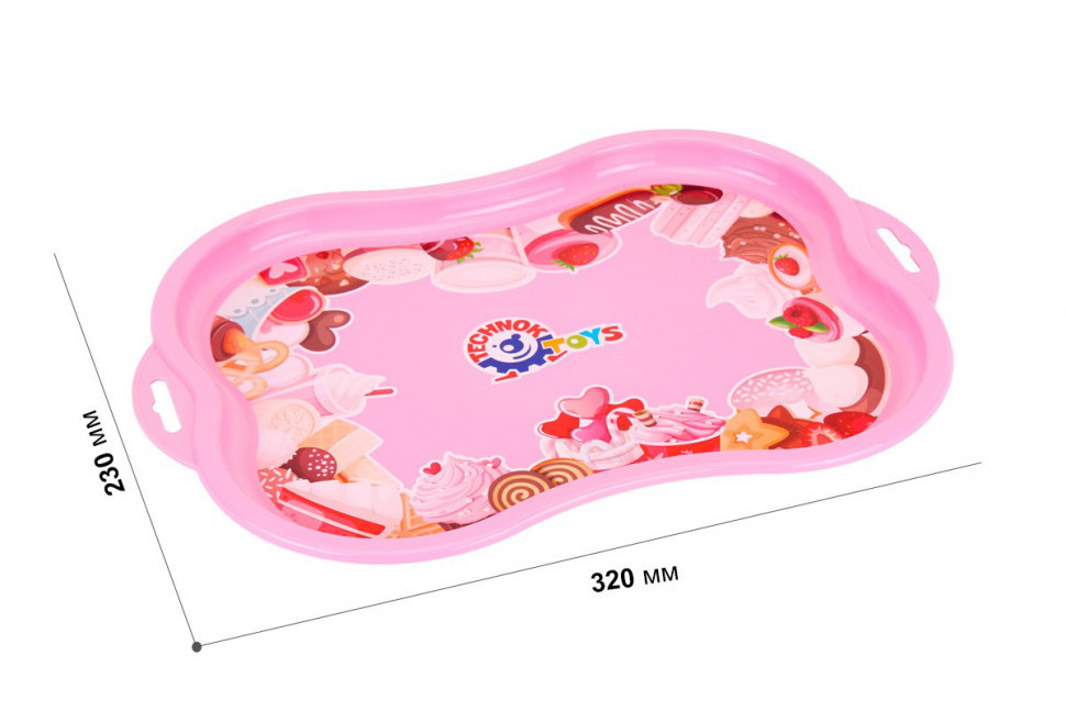 Ігровий набір посуду 7273TXK на таці Вінниця - фото 3