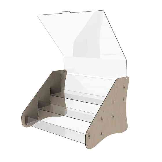 Подставка , горка под макаруны EKOSTAR на 3 полки Киев