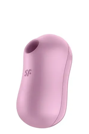Вакуумний стимулятор із вібрацією Satisfyer Cotton Candy Lilac Львів