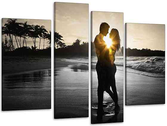 Модульна картина Пара Пляж Art-168_4 Київ