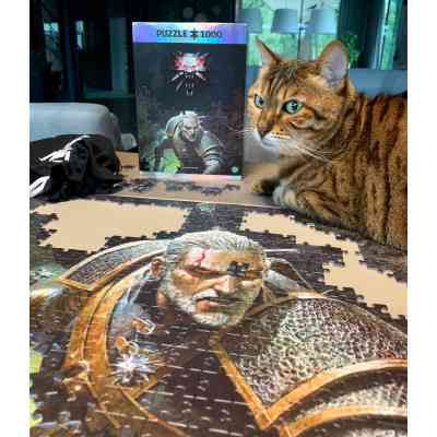 Пазл GoodLoot Witcher: Dark World 1000 елементів (5908305240464) Вінниця