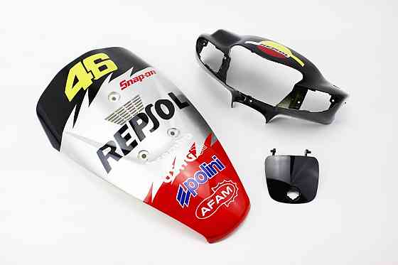 Suzuki LET'S-III пластик - к-кт фарбовані 5 деталей, TUNING Киев