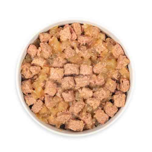 Вологий корм для собак Pet Chef шматочки в желе з яловичиною 800 г Киев