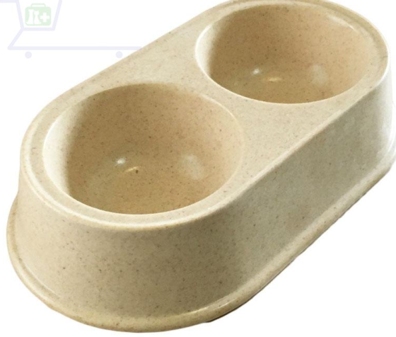 Миска для собаки пластикова подвійна Мармур 20-23(9cм) Киев