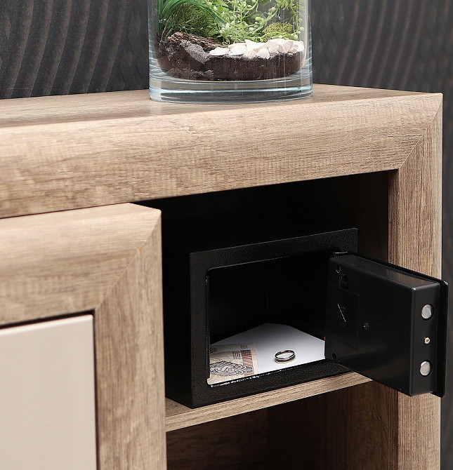 Електронний сейф металевий для зберігання цінних речей з ключами Malatec (S8799) Нововолинськ - фото 10