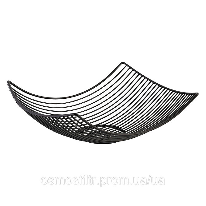Корзина для фруктов Axentia чёрный 31x10x23 см 460 г (132766) Киев - изображение 2