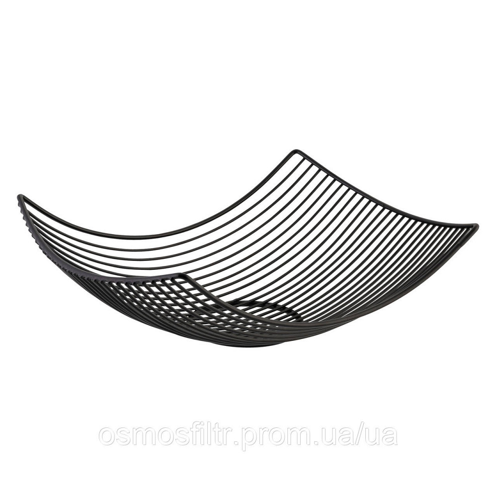 Кошик для фруктів Axentia чорний 31x10x23 см 460 г (132766) Київ - фото 2
