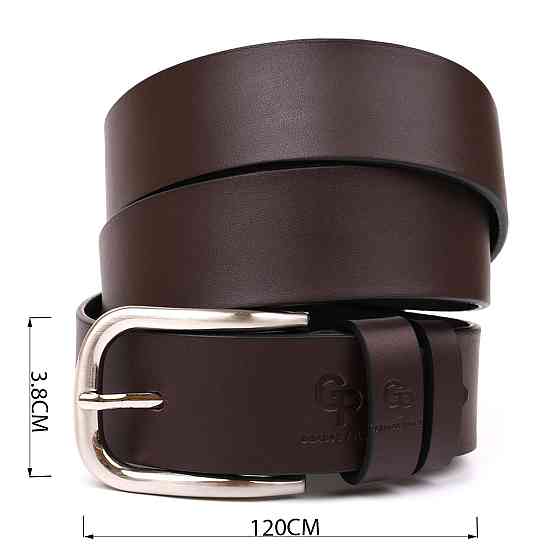 Ремінь чоловічий під джинси Коричневий (GRANDE PELLE) Київ